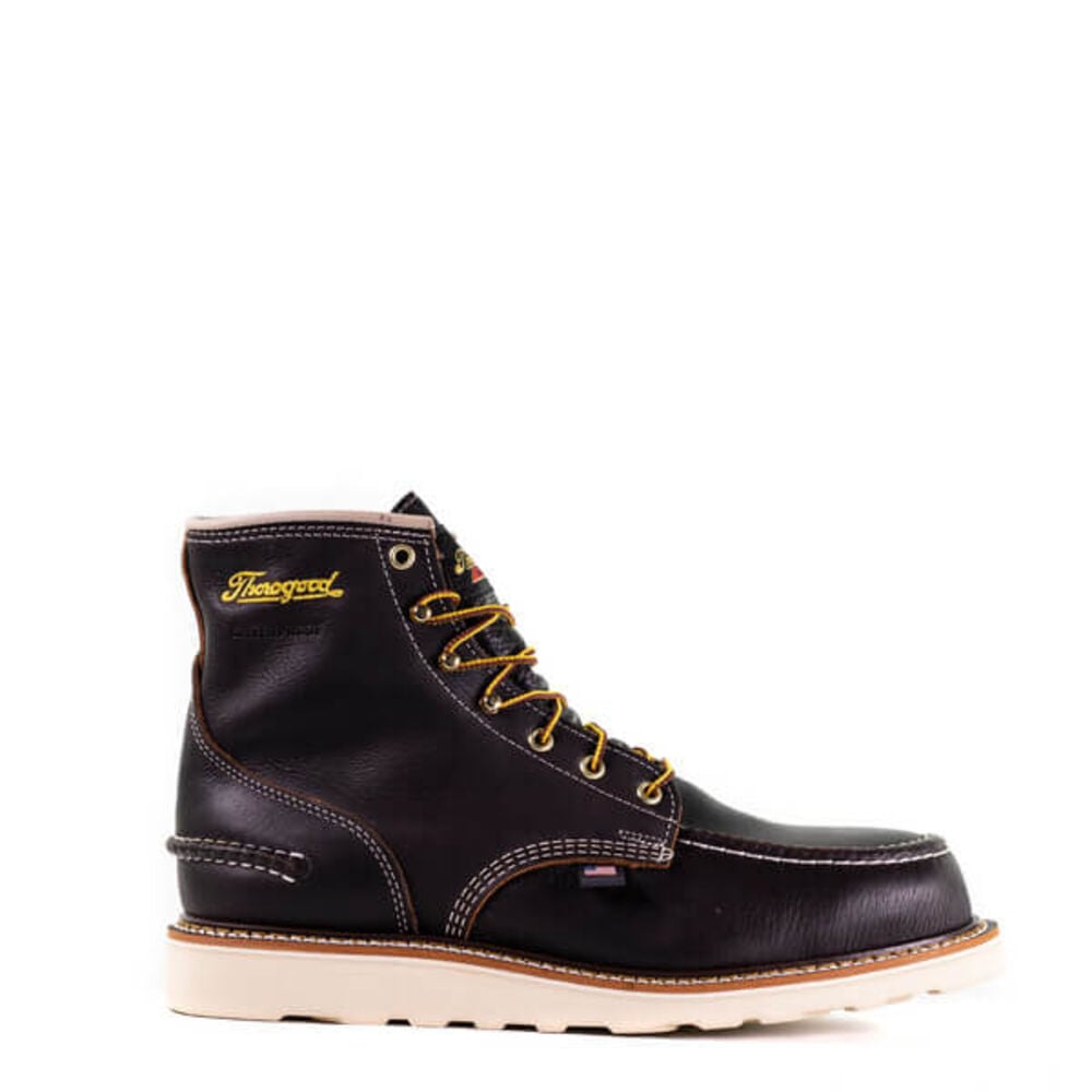 image of Men's 1957 Series Waterproof  6 in. Briar Pitstop Safety Toe Moc Toe Maxwear Wedge Boot