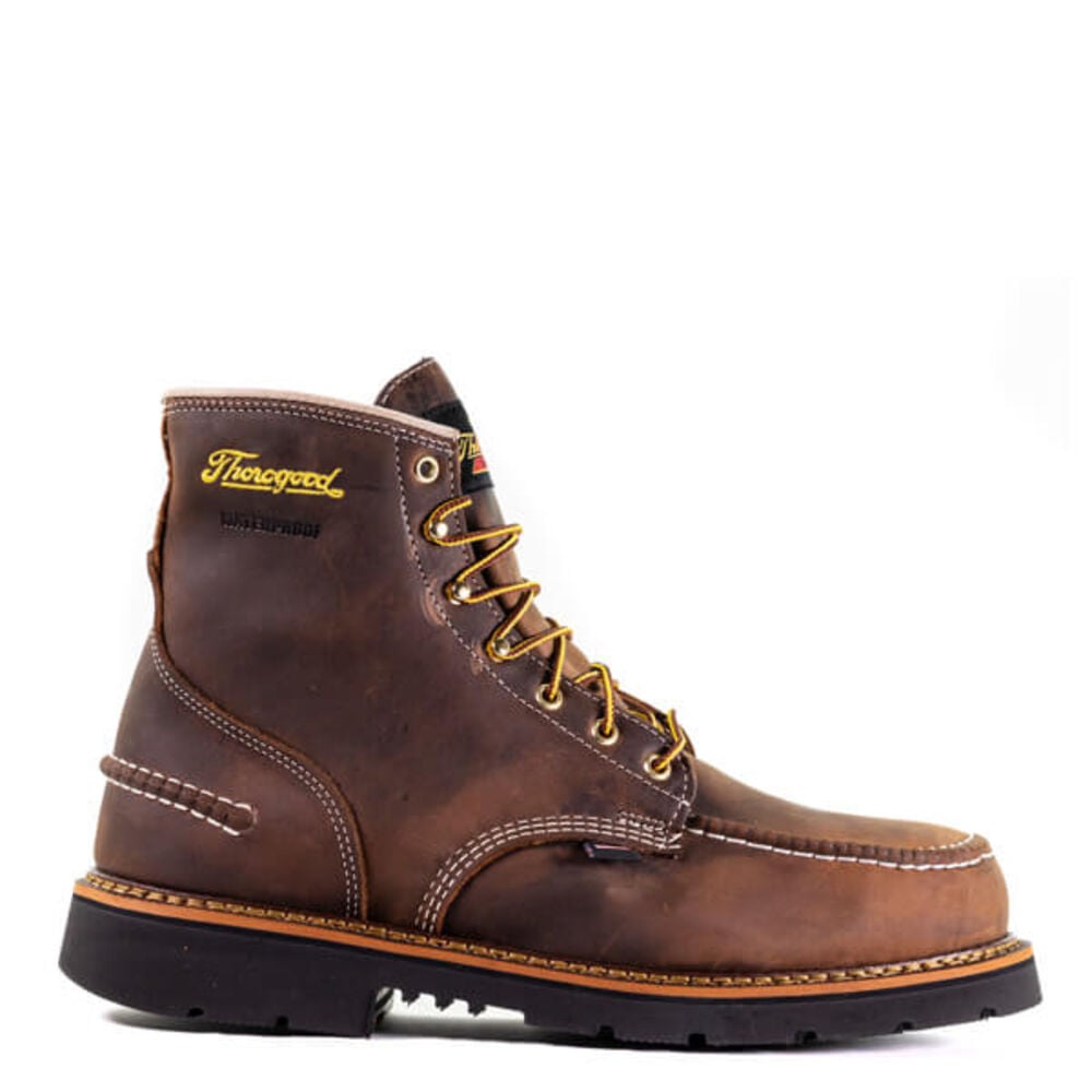 image of Men's 1957 Series Waterproof Safety Toe 6 in. Crazyhorse Moc Toe Maxwear90 Boot