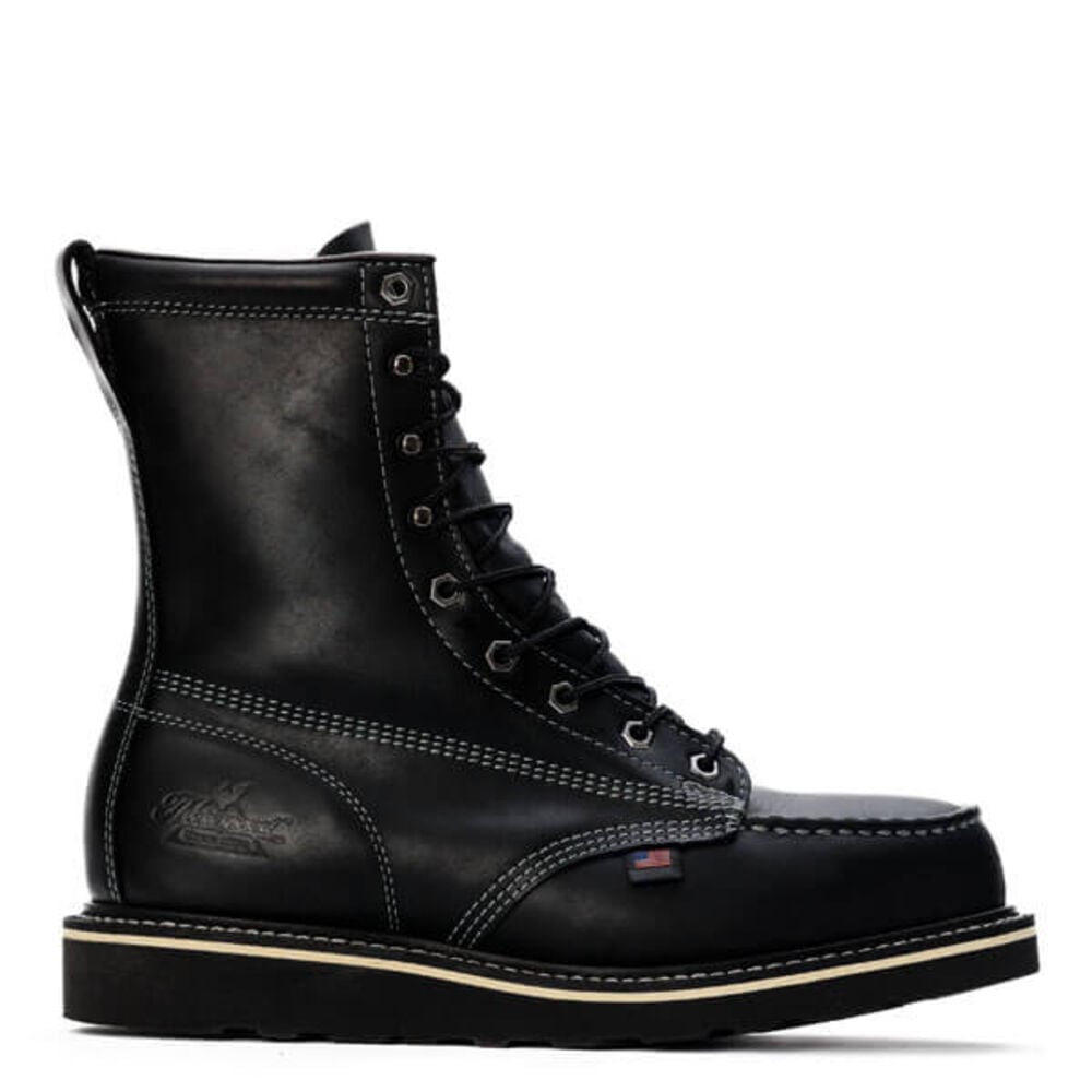 image of Men's American Heritage Midnight Series 8 in. Moc Safety Toe Boot