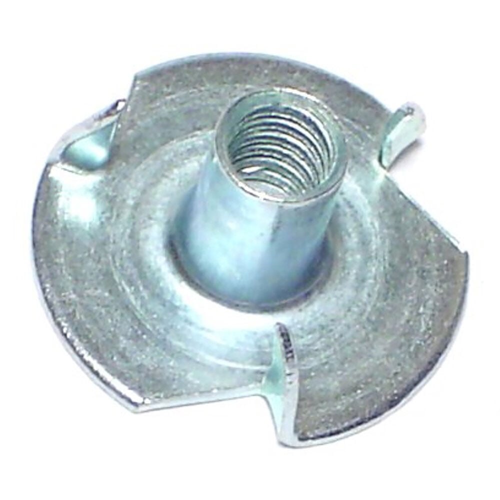 image of #6-32 Zinc 3-Prong Tee Nut - 1 Count