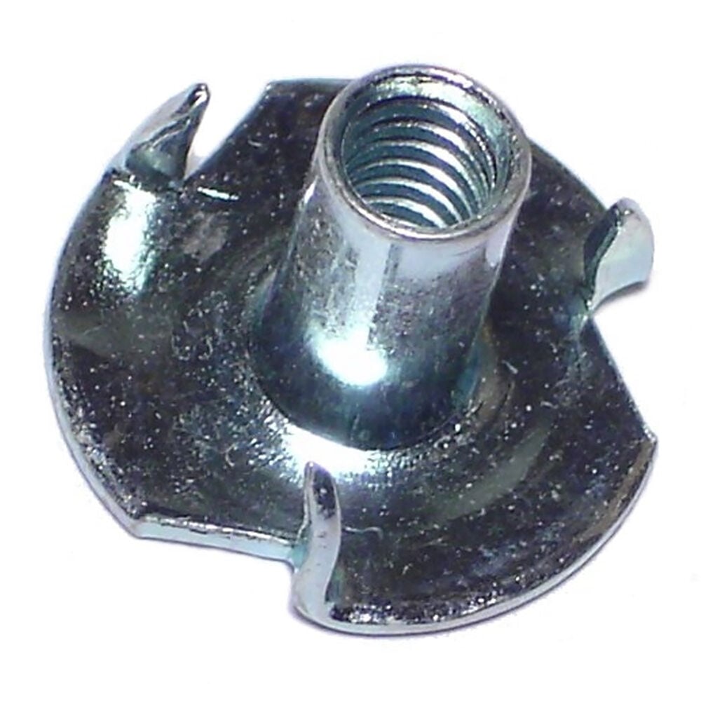 image of #10-24 x 7/16-Inch Zinc 3-Prong Tee Nut - 1 Count