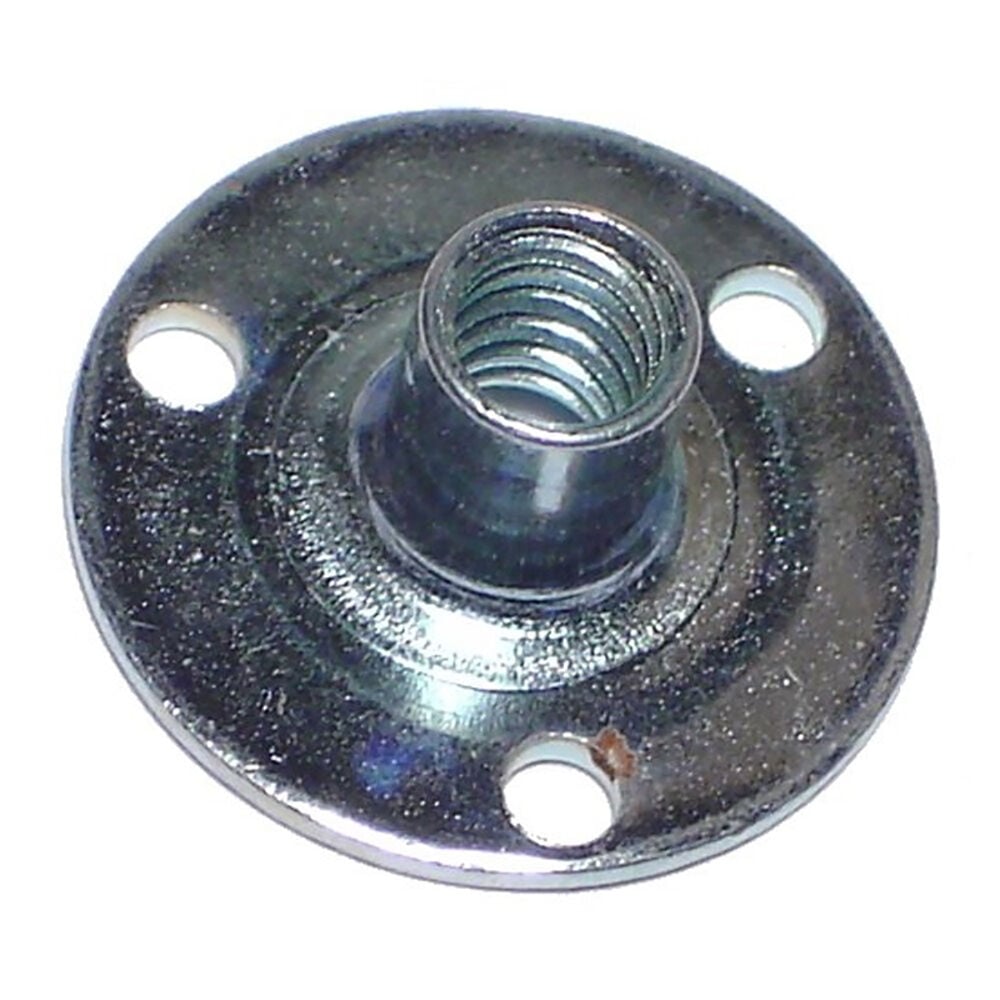 image of #10-24 x 5/16-Inch Zinc Brad Hole Tee Nut - 1 Count