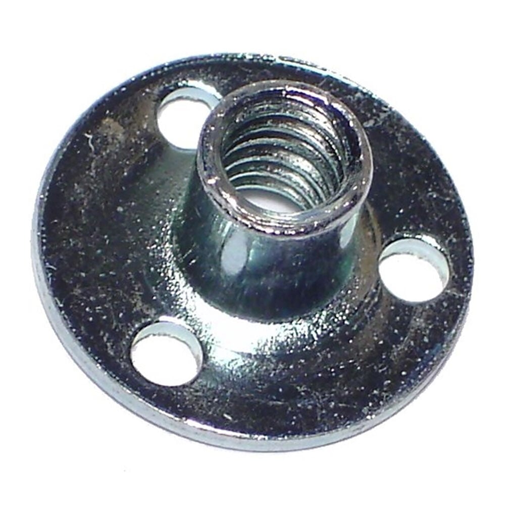 image of 1/4-Inch-20 Brad Hole Tee Nut - 1 Count