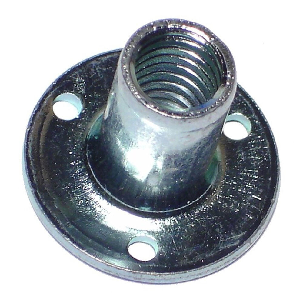 image of 5/16-Inch-18 Zinc Brad Hole Tee Nut - 1 Count