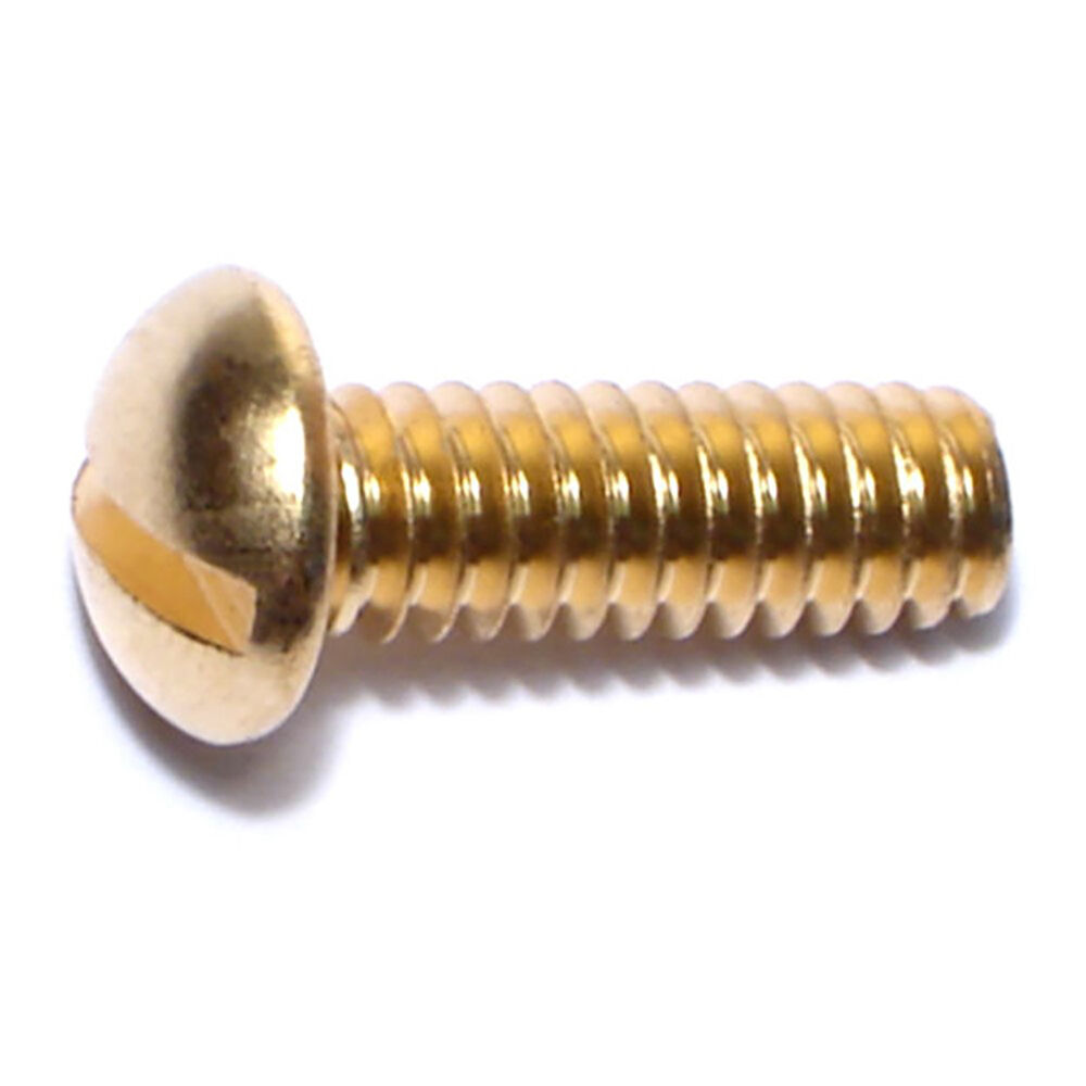 image of 1/4-20 X 3/4 Slotted Round Machine Screw