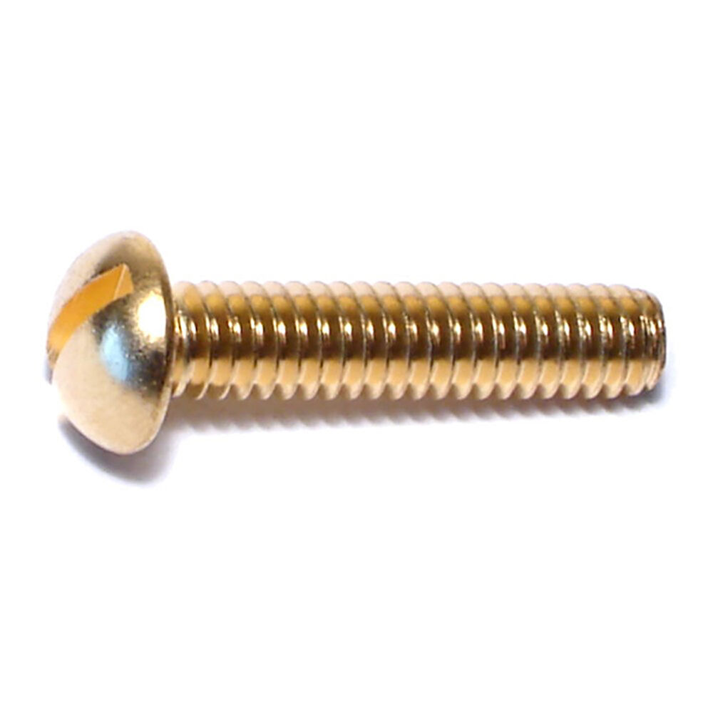 image of 12-24 X 1 Slotted Round Machine Screw 80692