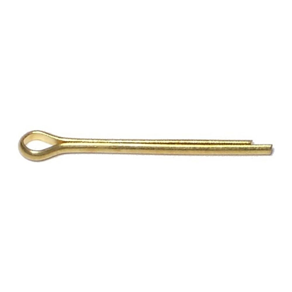 image of Cotter Pins, 3/32 x 1, Brass, 2-Piece