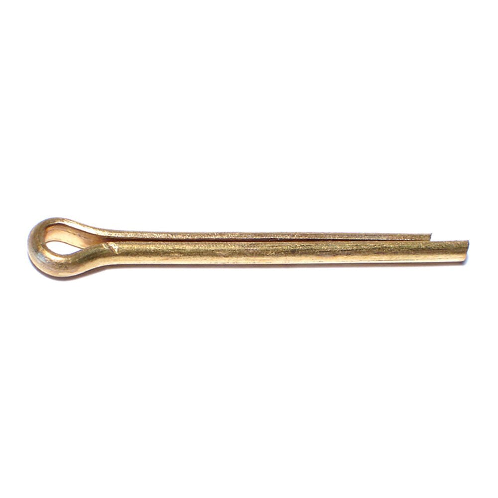 image of Cotter Pins, 3/16 x 1-7/8, Brass, 1-Piece
