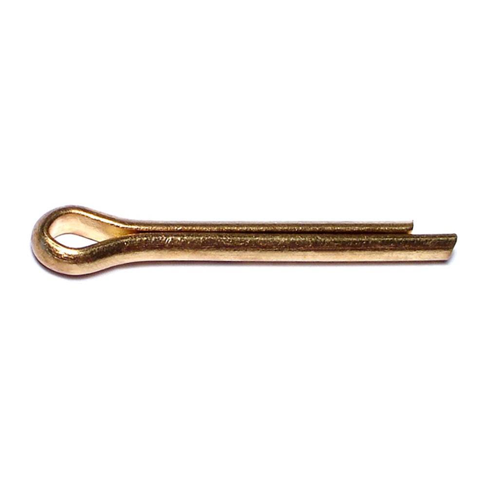 image of Cotter Pins, 1/4 x 1-3/4, Brass, 1-Piece