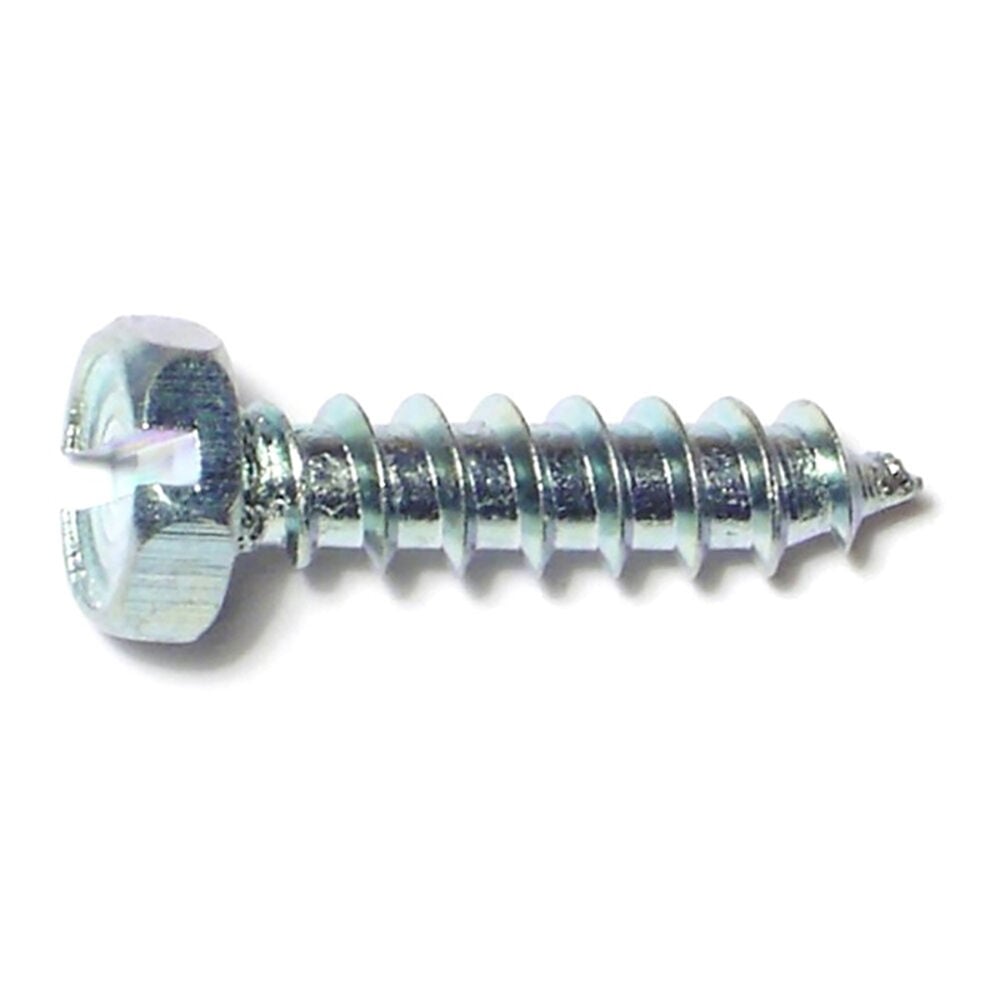 image of #10 x 3/4 Hex Drive Zinc Hex Head Sheet Metal Screw