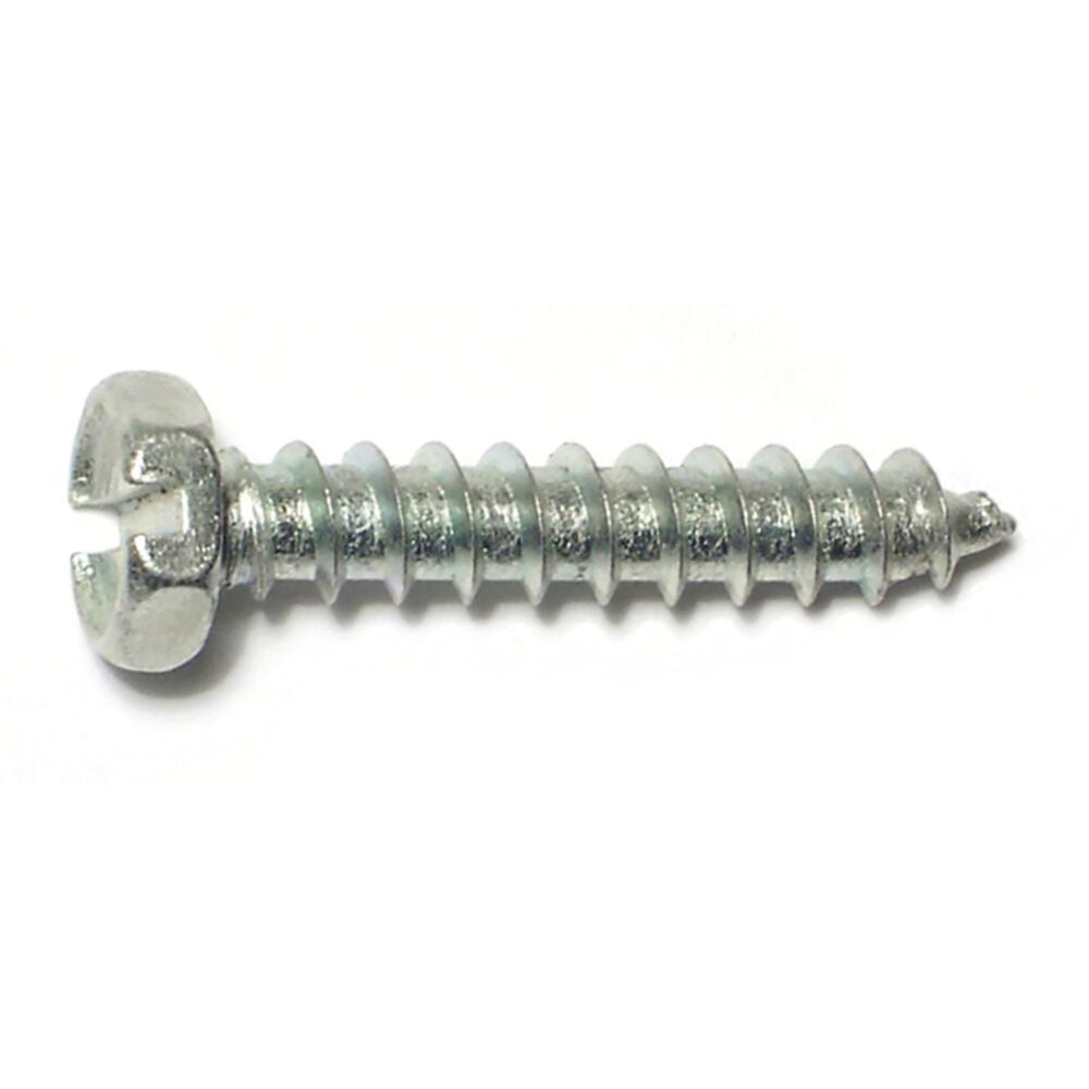 image of #10 x 1 Hex Drive Zinc Hex Head Sheet Metal Screw