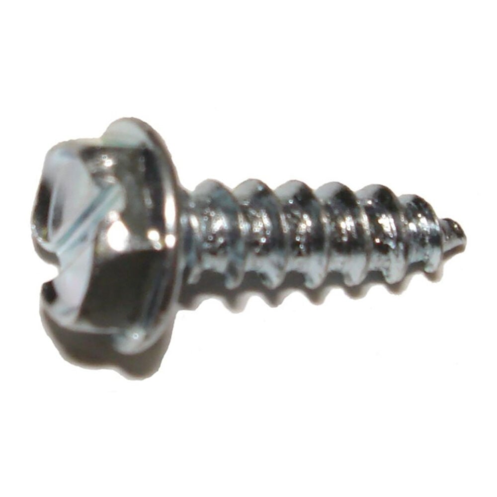 image of 7 X 1/2 Slotted Hex Washer Sheet Metal Screw