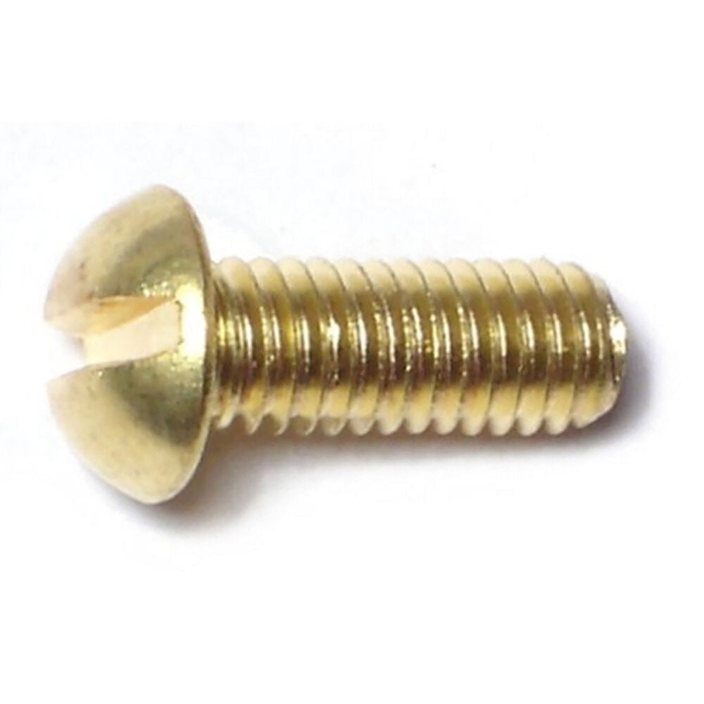 image of 10-32 X 1/2 Slotted Round Machine Screw