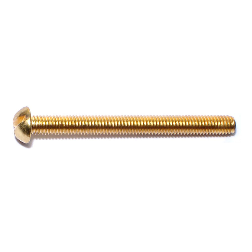 image of 10-32 X 2 Slotted Round Machine Screw