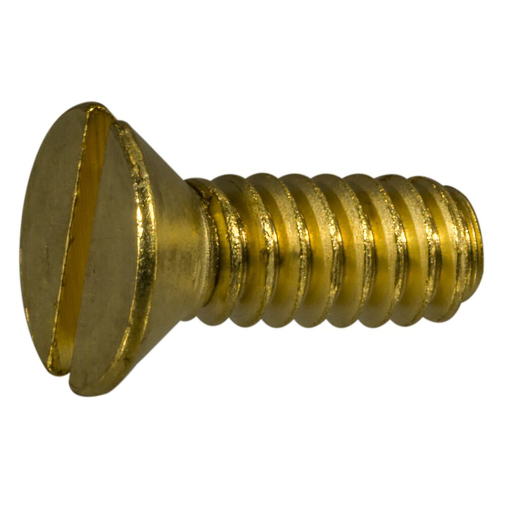 image of 10-24 X 1/2 Slotted Flat Machine Screw