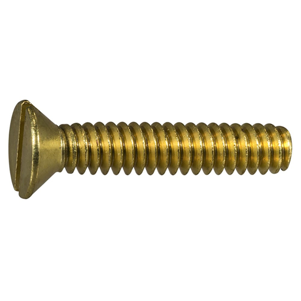 image of 10-24 X 1 Slotted Flat Machine Screw