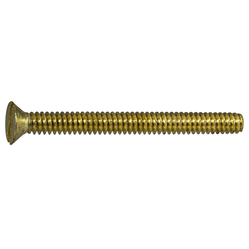image of 10-24 X 2 Slotted Flat Machine Screw