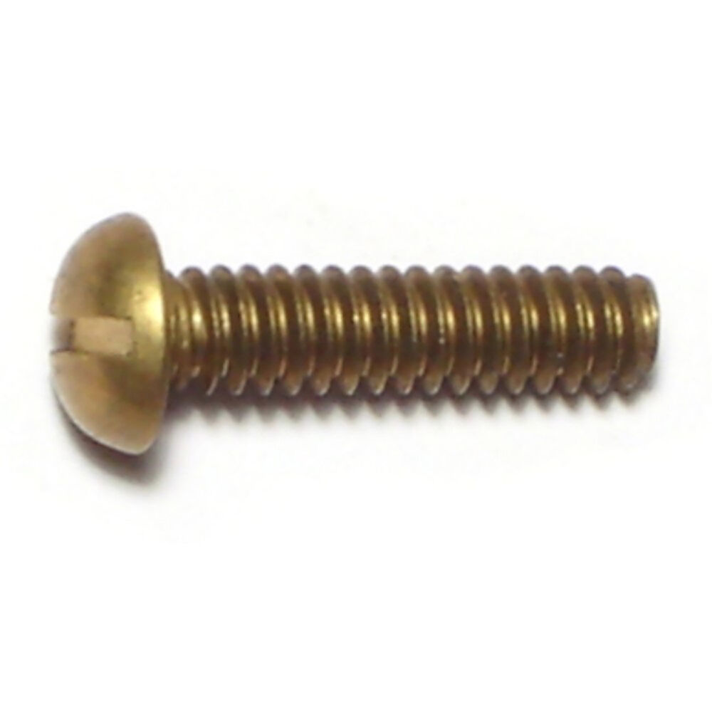 image of 10-24 X 3/4 Slotted Round Machine Screw
