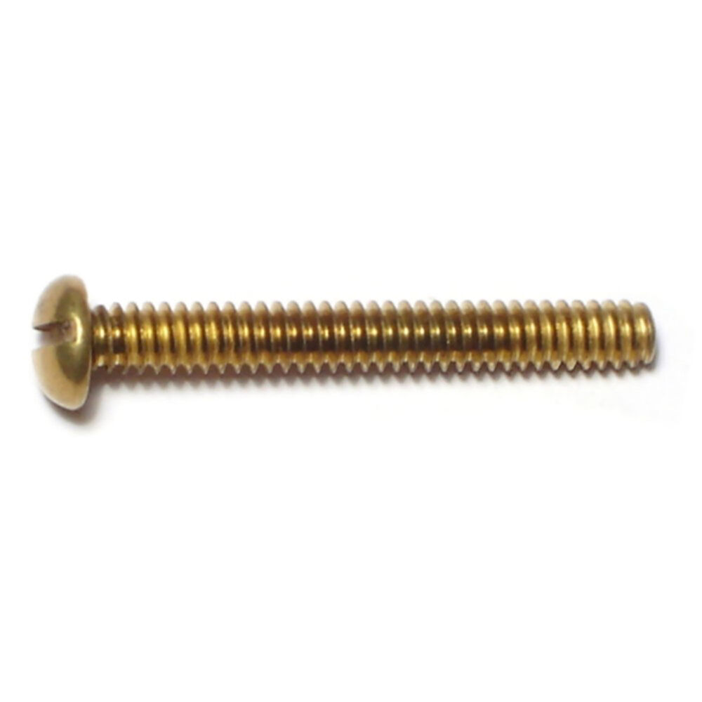 image of 10-24 X 1-1/2 Slotted Round Machine Screw