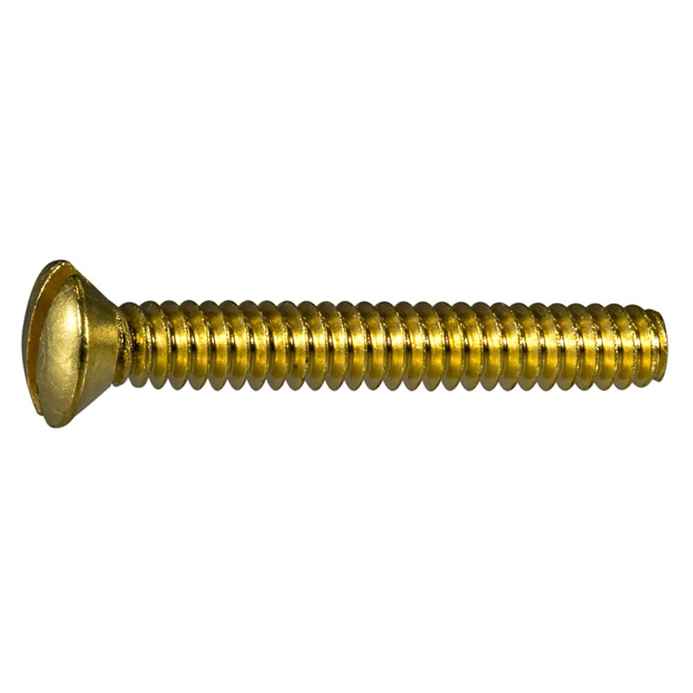 image of 6-32 X 1 Slotted Oval Sheet Metal Screw