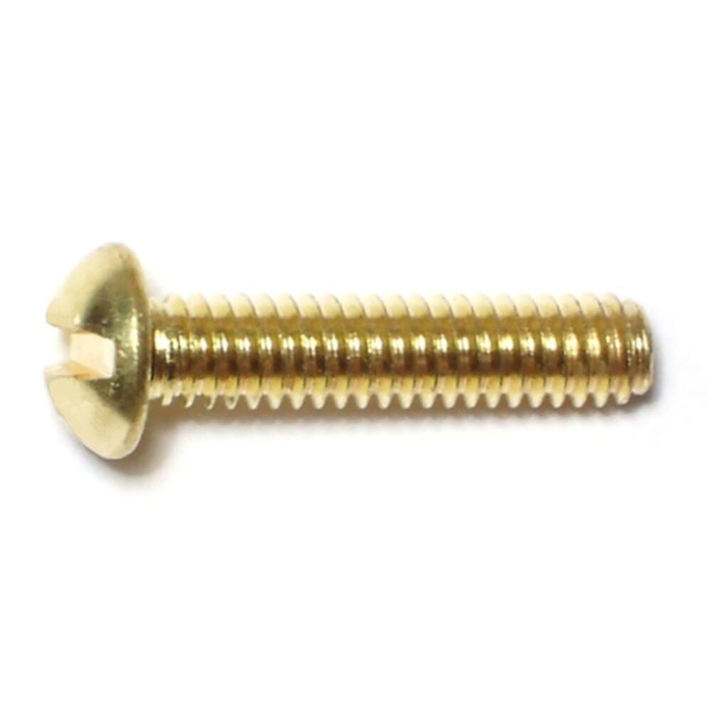 image of 8-32 X 3/4 Slotted Flat Machine Screw