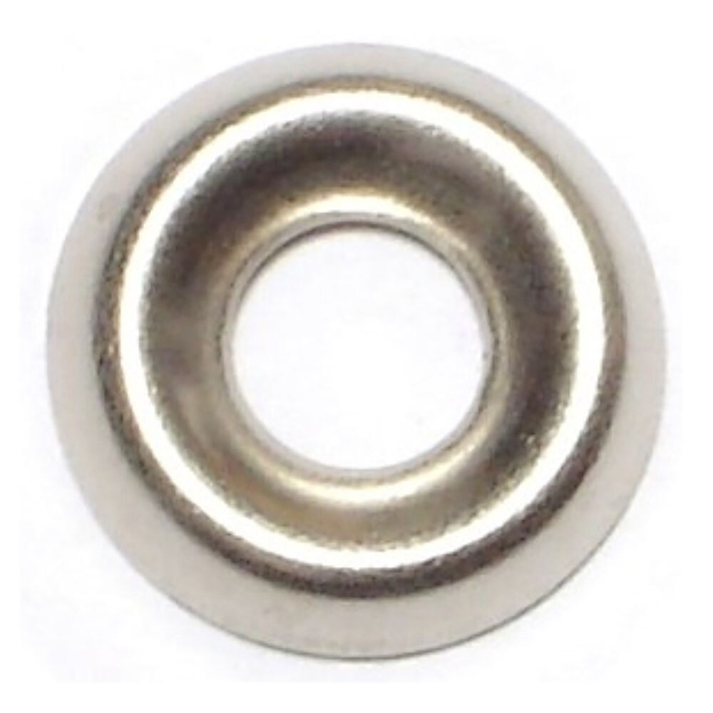 image of Finishing Washers, #8, Nickel, 7-Piece