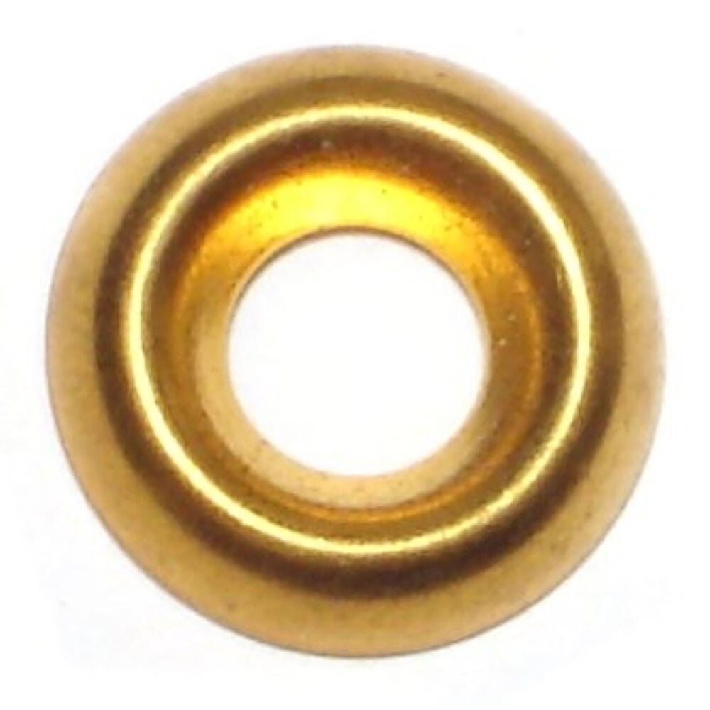image of Finishing Washers, #8, Brass, 4-Piece