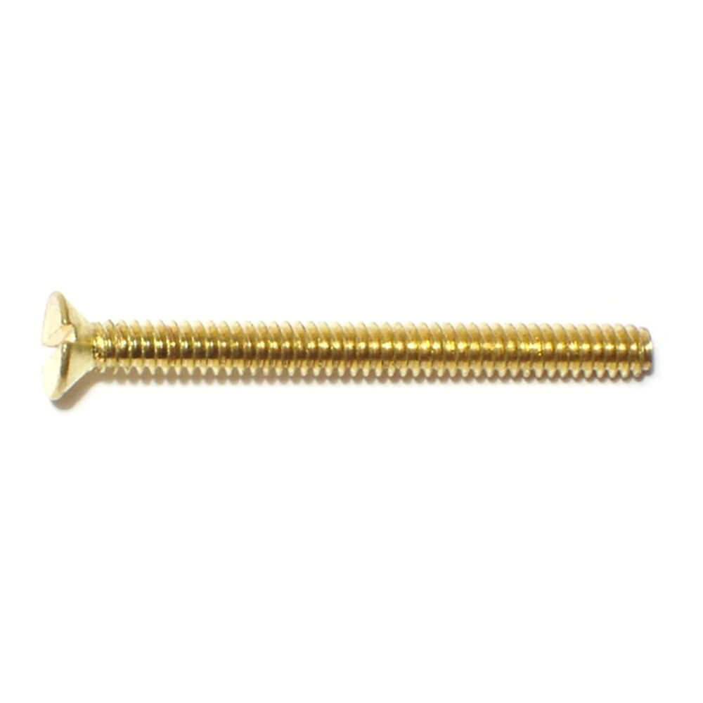 image of 6-32 X 1-1/2 Slotted Flat Machine Screw