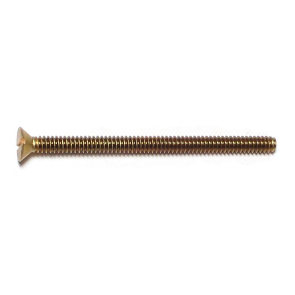 image of 6-32 X 2 Slotted Flat Machine Screw