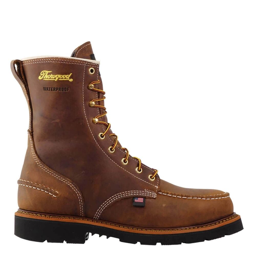 image of Men's 1957 Series Waterproof 8 in. Crazyhorse Moc Toe Maxwear90 Boot
