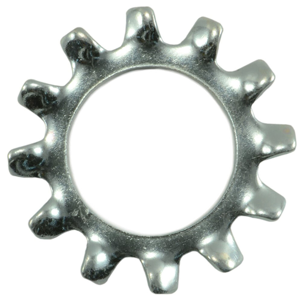 image of External Tooth Lock Washers, 1/2, Zinc, 3-Piece