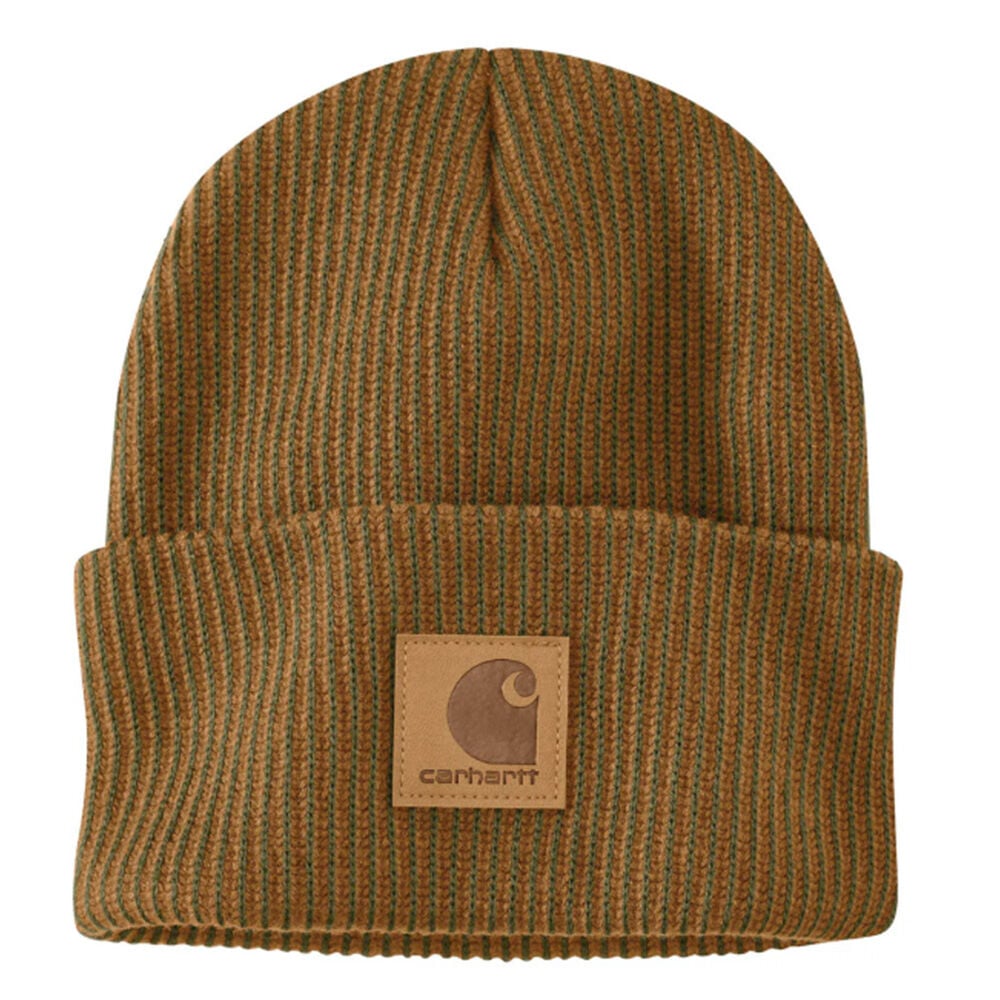 image of Men's Knit Cuffed Plaited Beanie