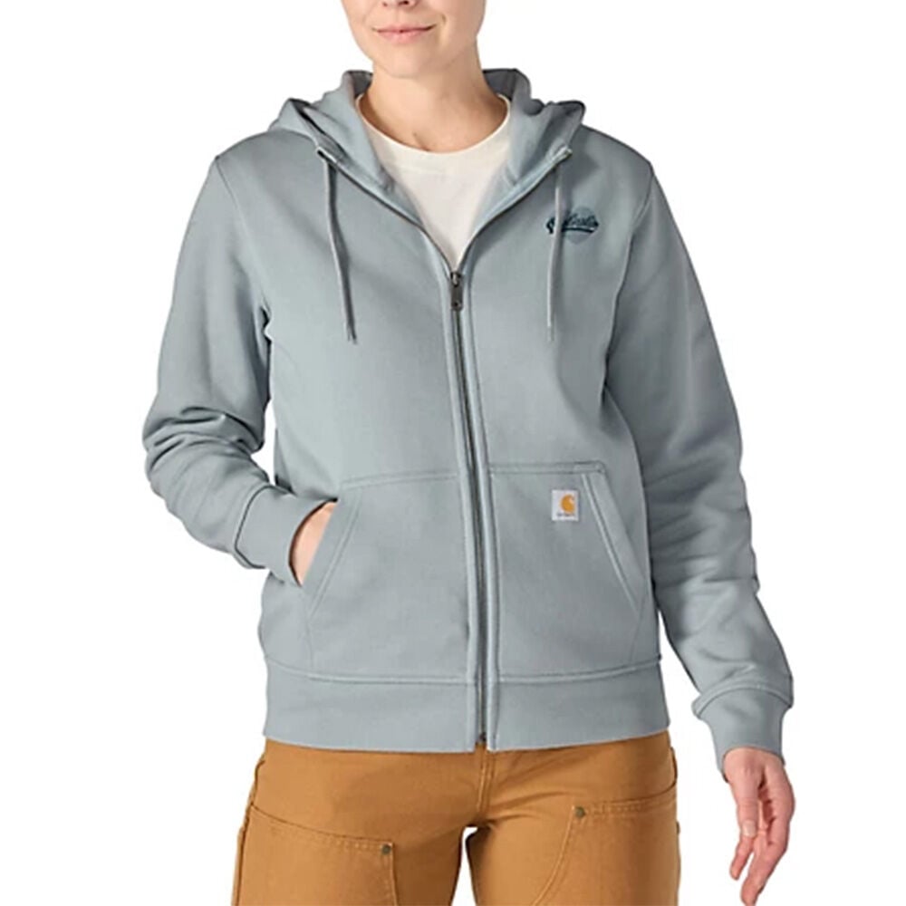 image of Women's Marquette Heart Zip Sweatshirt