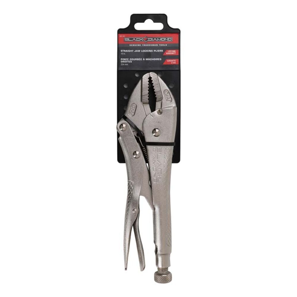 image of 10-inch Straight Jaw Locking Pliers