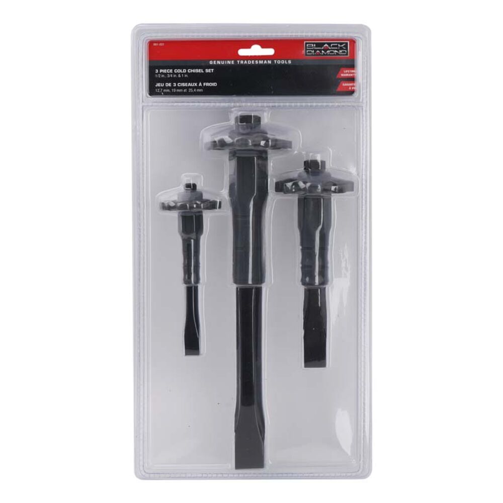 image of 3 Piece Cold Chisel Set