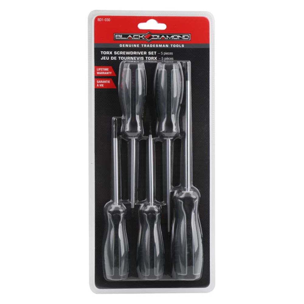 image of 5 Piece Torx Screwdriver Set