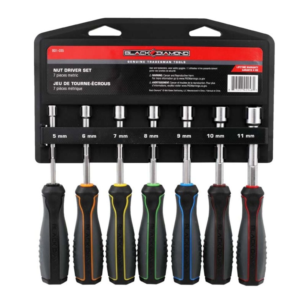 image of 7 Piece Metric Nut Driver Set