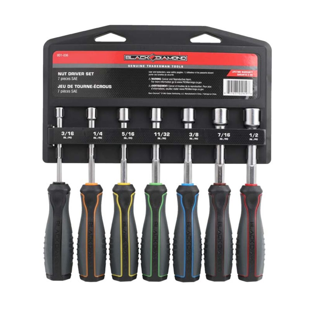 image of 7 Piece SAE Nut Driver Set