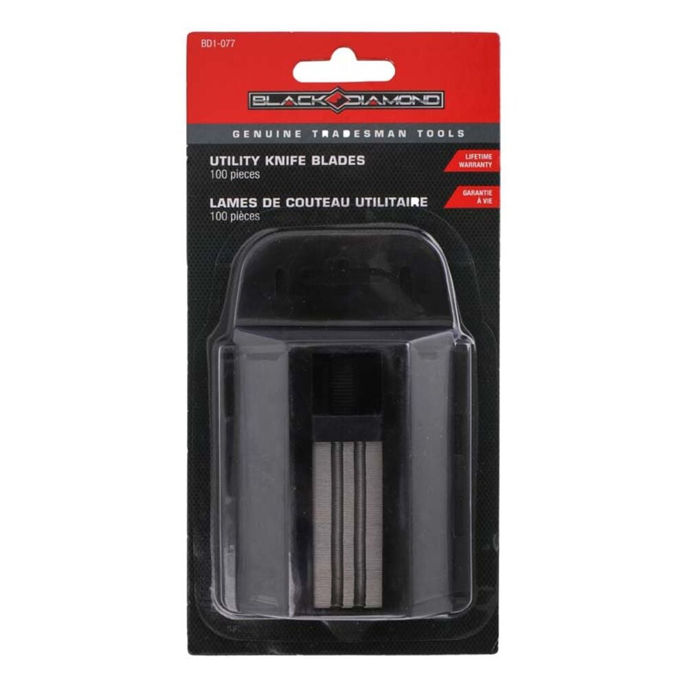 image of Utility Knife Blades, 100 Count