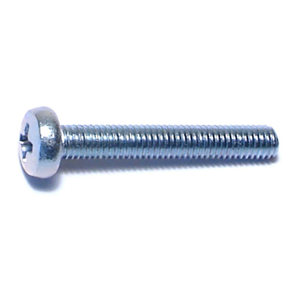 image of 3mm-0.50 x 20mm Phillips Pan Machine Screws - 82053