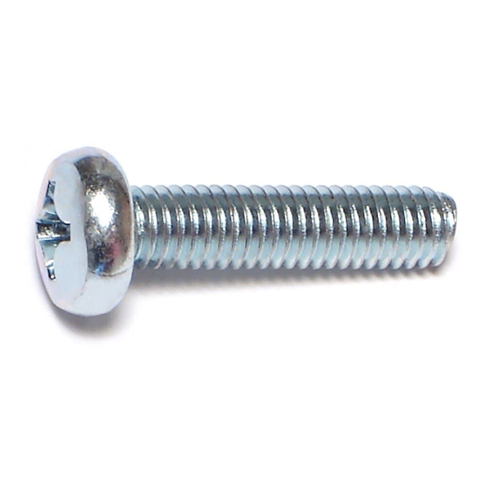image of M6-1.00 x 25mm Phillips Pan Machine Screws - 82068