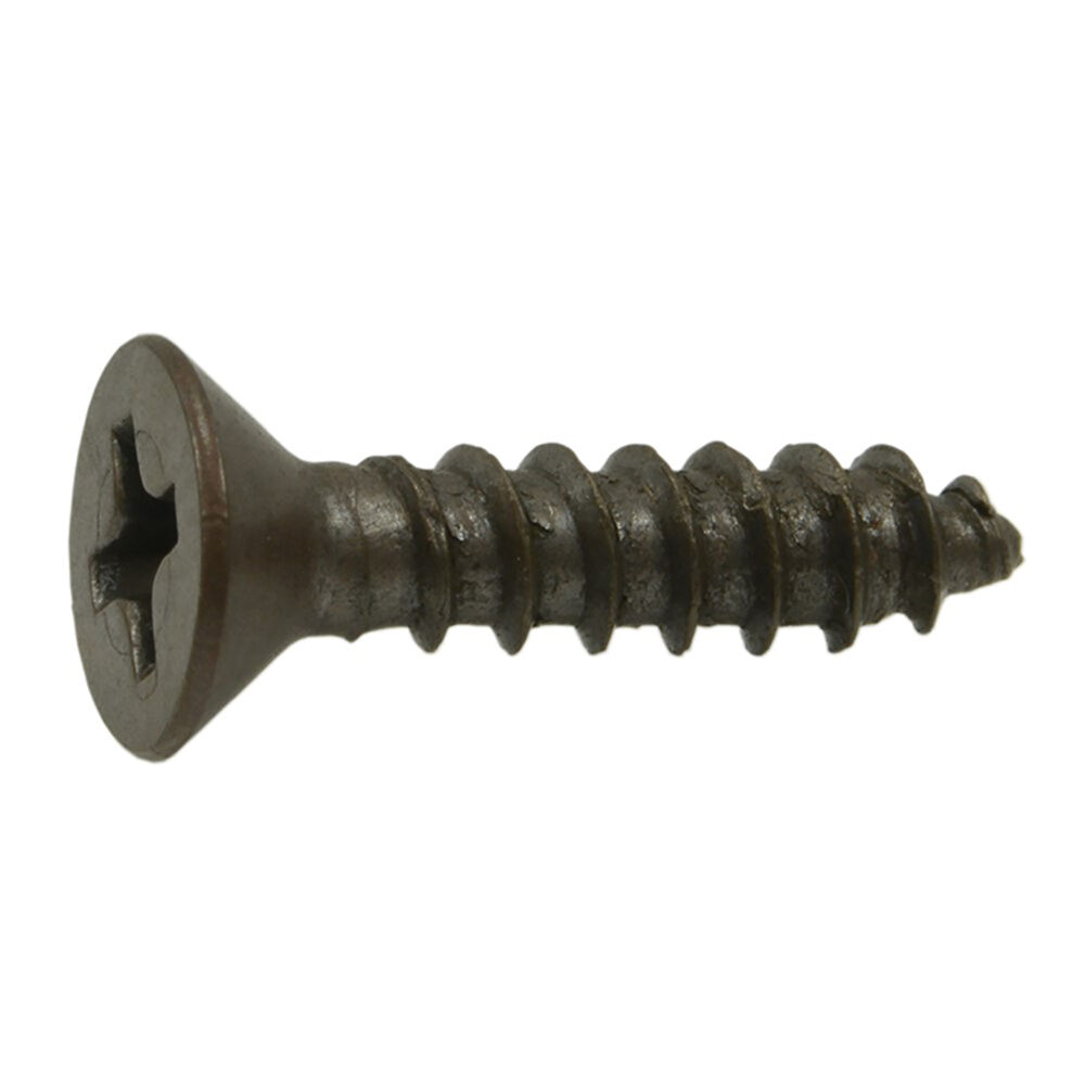 image of 6 X 5/8 Phillips Flat Screw, Copper