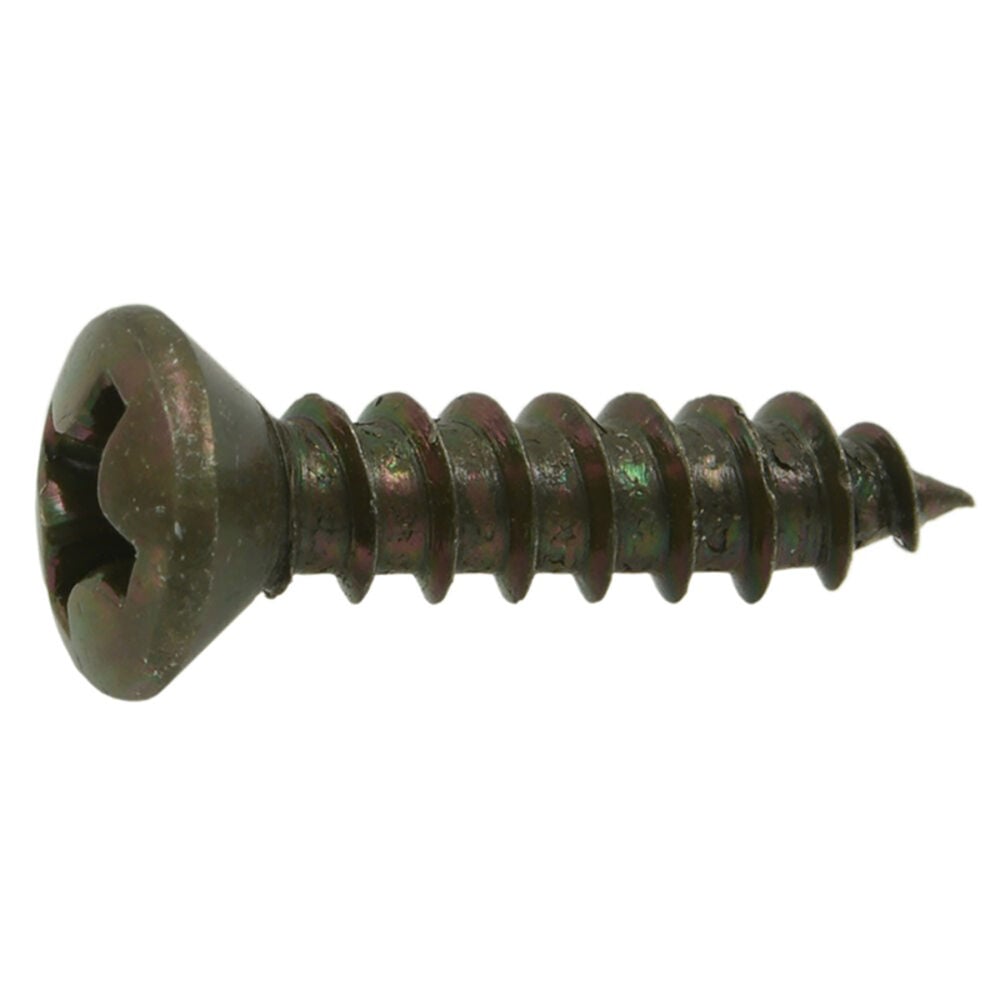 image of 6 X 5/8 Phillips Oval Screw, Bronze