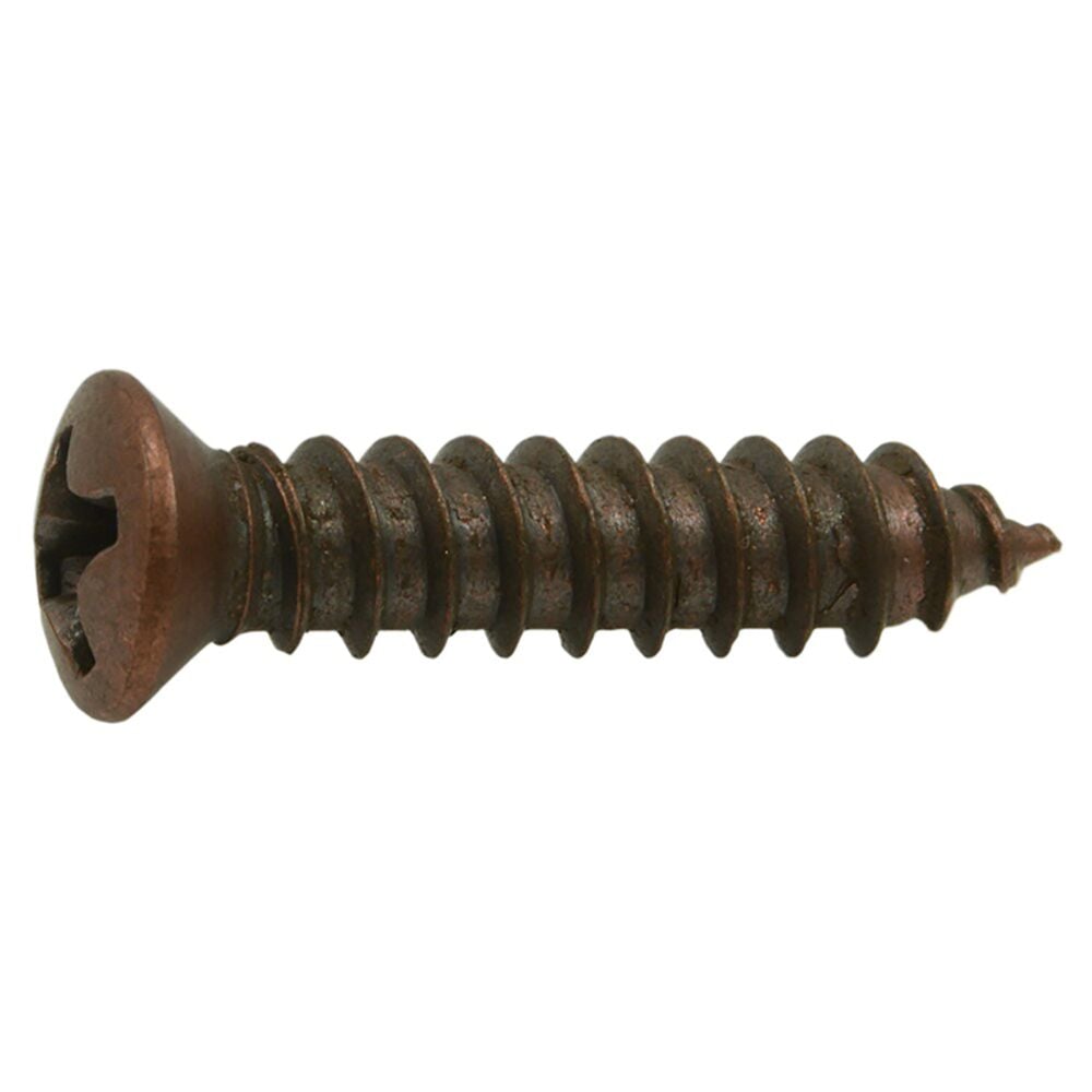 image of 8 x 3/4 Phillips Pan Self Drilling Screw, Copper