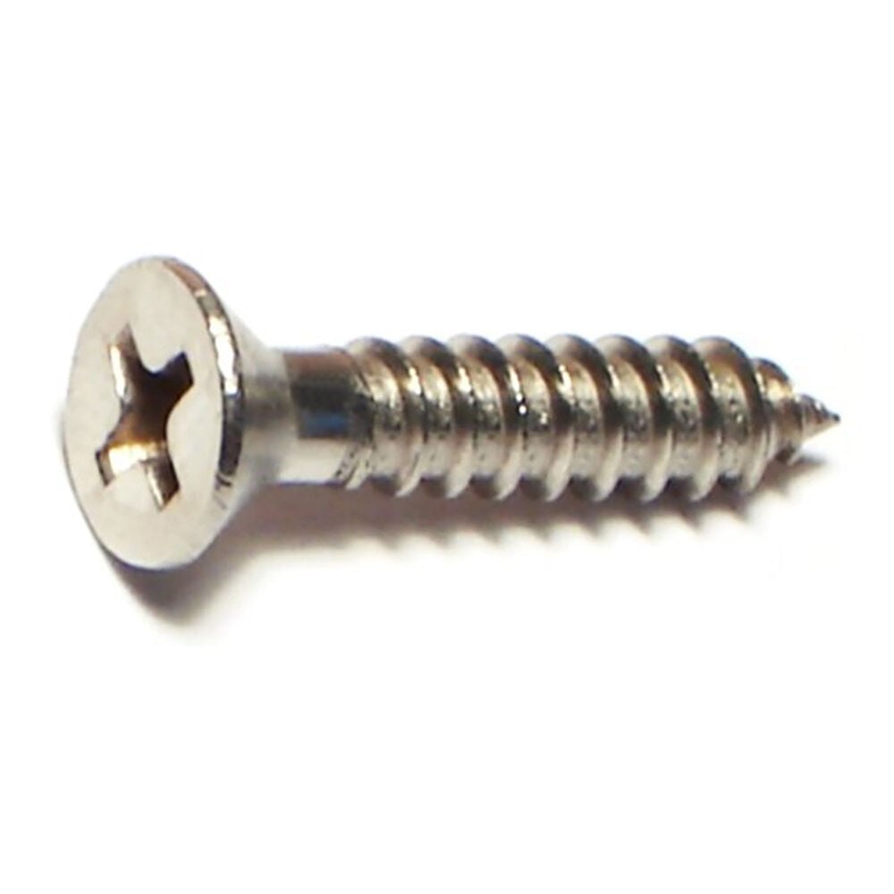 image of 8 x 3/4 Phillips Flat Sheet Metal Screws - 82223