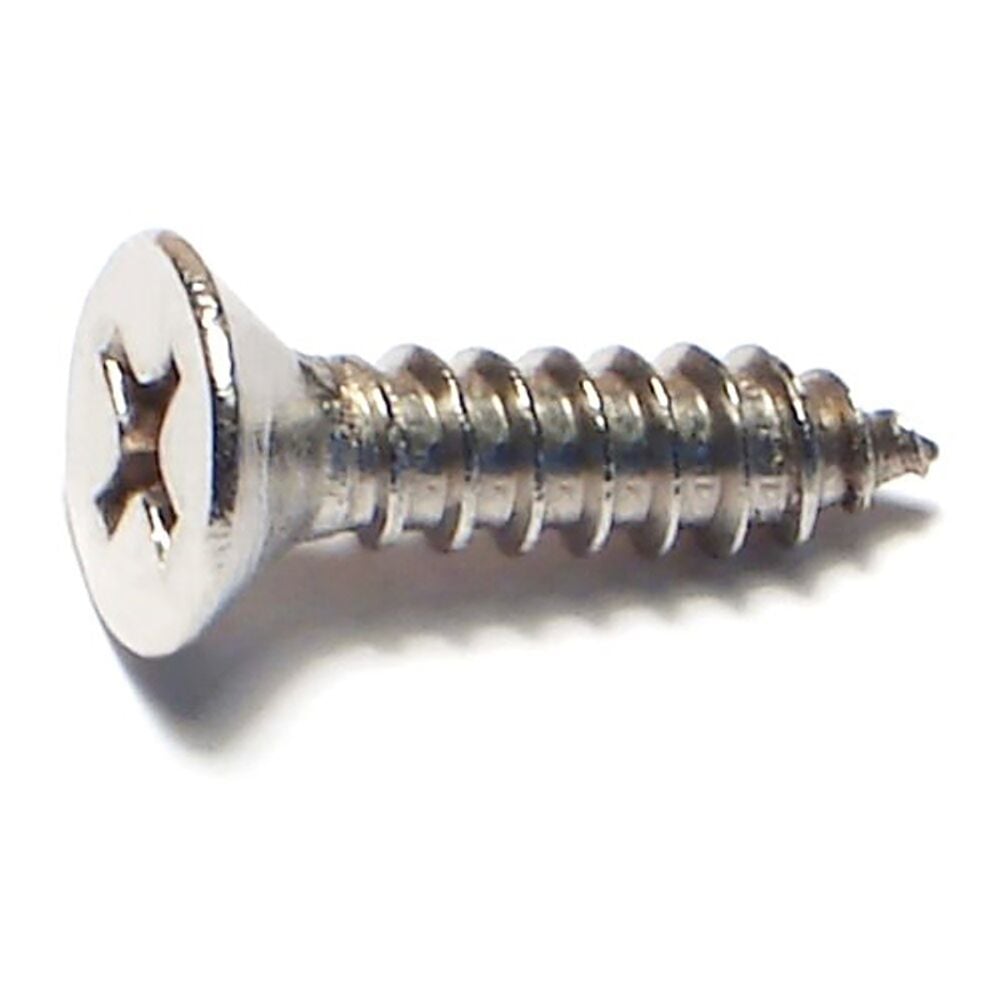 image of 10 x 3/4 Phillips Flat Sheet Metal Screws - 82224