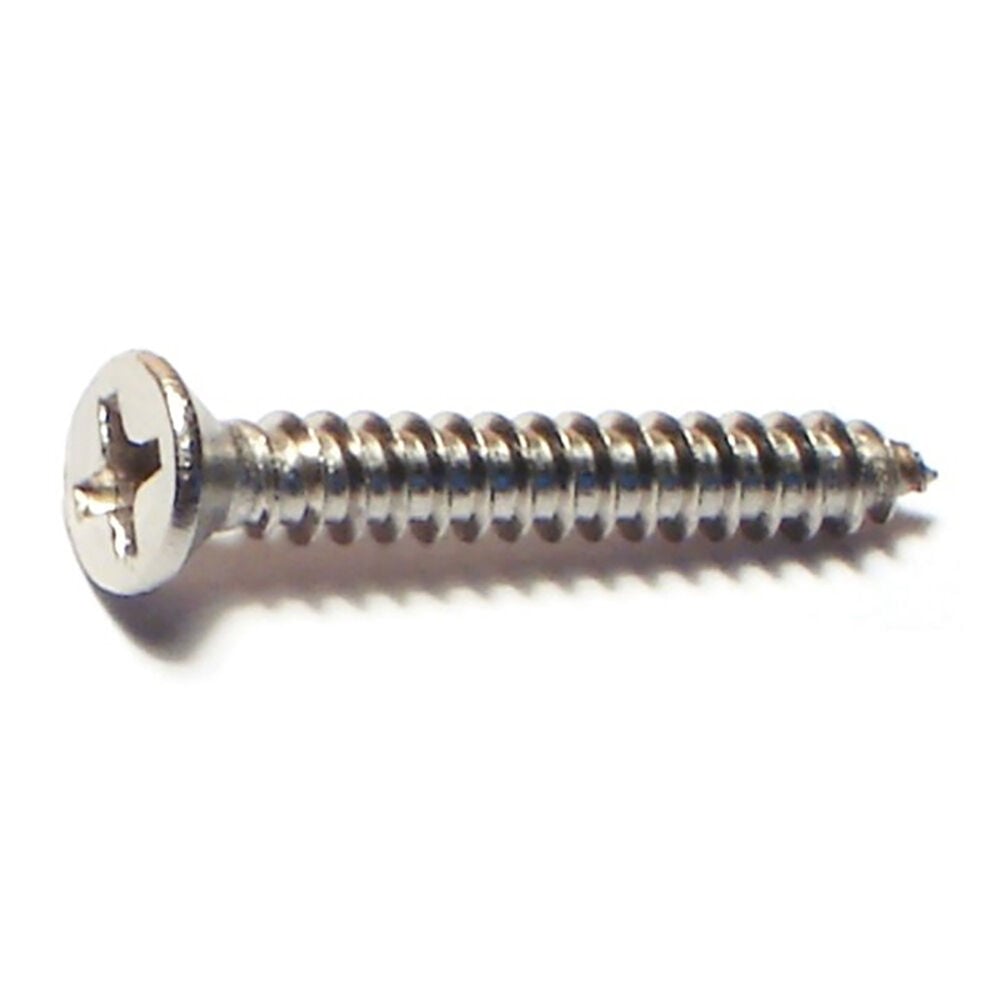image of 6 x 1 Phillips Flat Sheet Metal Screws - 82225