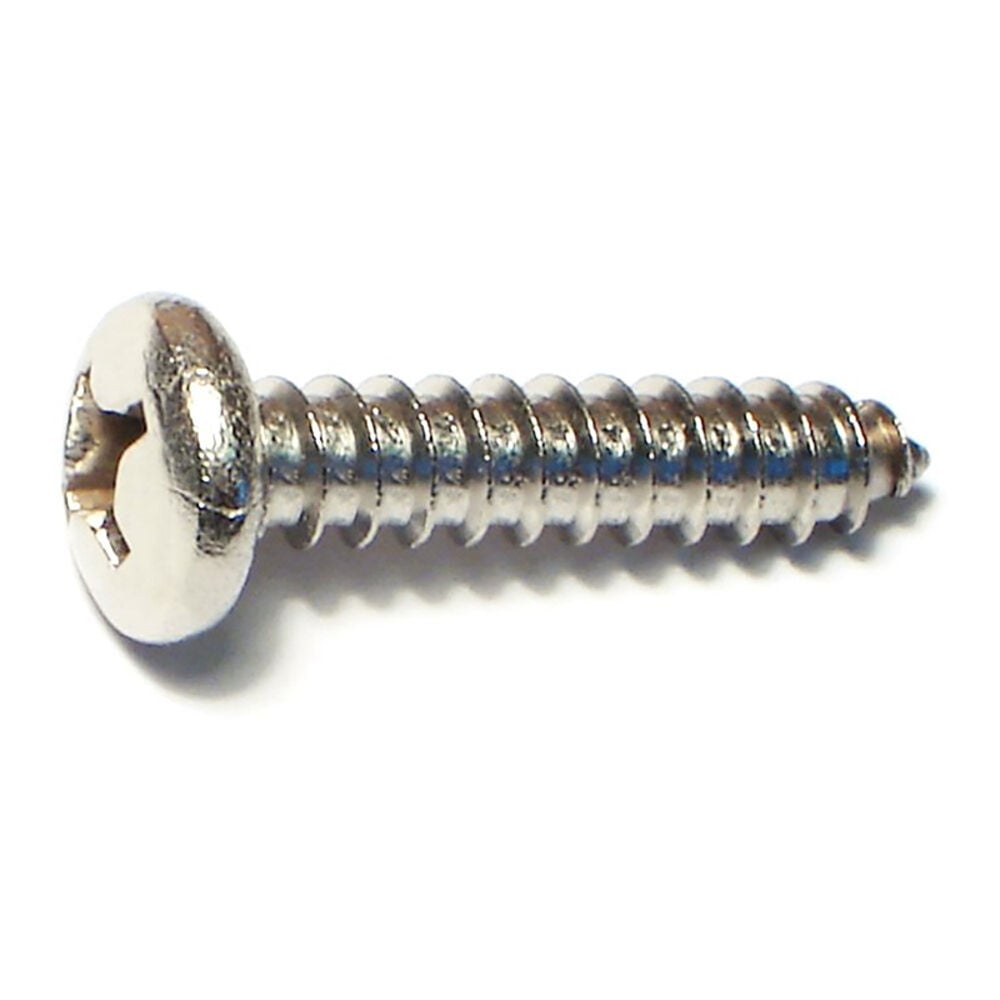 image of 12 x 1 Phillips Pan Sheet Metal Screws - 82274