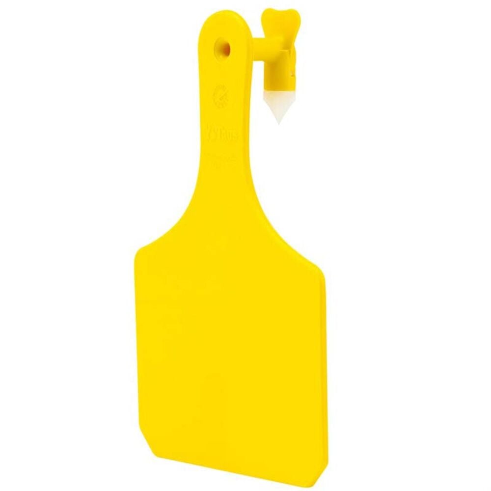 image of Large Blank Ear Tag, Yellow, 25 pk
