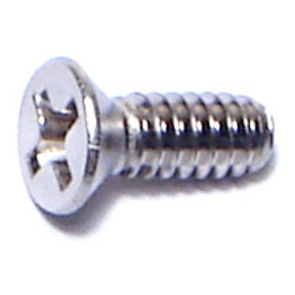 image of 6-32 X 3/8 Phillips Flat Machine Screws